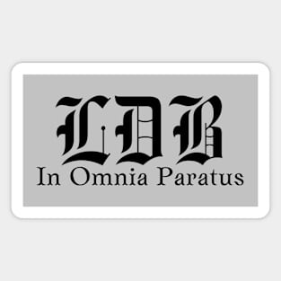 Life and Death Brigade - In Omnia Paratus Magnet